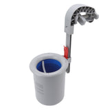 Pool Surface Skimmer Plastic Gray Wall Mounted Automatic Cleaner Filter Debris Collector for Swimming Pool