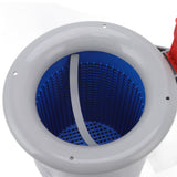 Pool Surface Skimmer Plastic Gray Wall Mounted Automatic Cleaner Filter Debris Collector for Swimming Pool