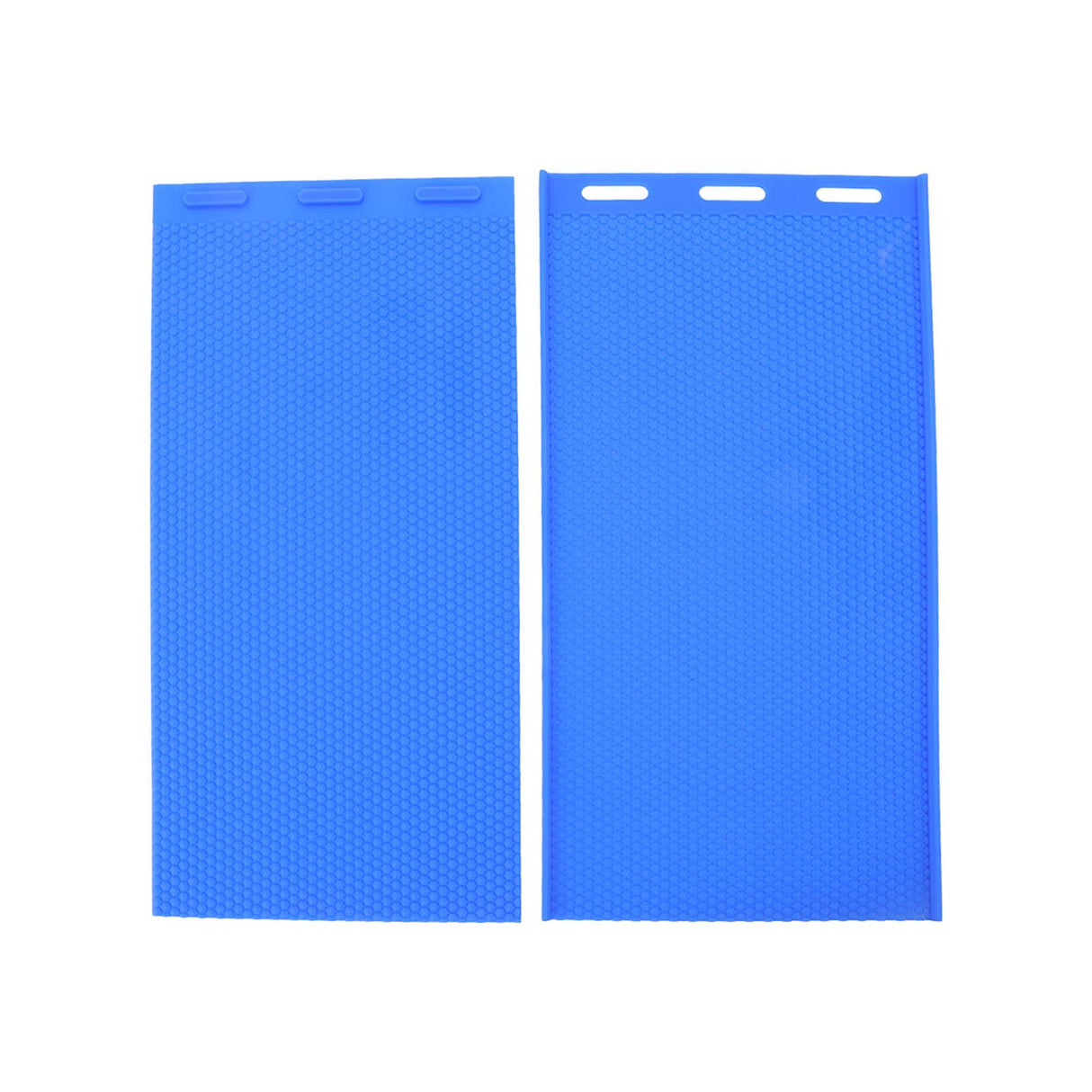 2Pcs Silicone Beeswax Sheet DIY Mold Soft Press Sheet Mould Tools Beeswax Embosser Machine for Beekeeping
