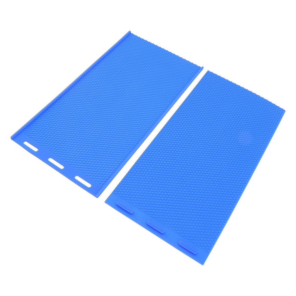 2Pcs Silicone Beeswax Sheet DIY Mold Soft Press Sheet Mould Tools Beeswax Embosser Machine for Beekeeping