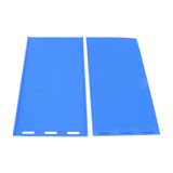 2Pcs Silicone Beeswax Sheet DIY Mold Soft Press Sheet Mould Tools Beeswax Embosser Machine for Beekeeping - 45-Degree Angle