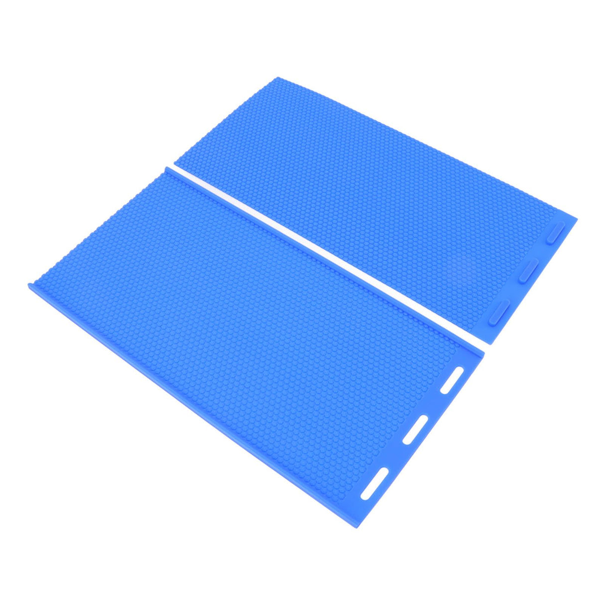 2Pcs Silicone Beeswax Sheet DIY Mold Soft Press Sheet Mould Tools Beeswax Embosser Machine for Beekeeping