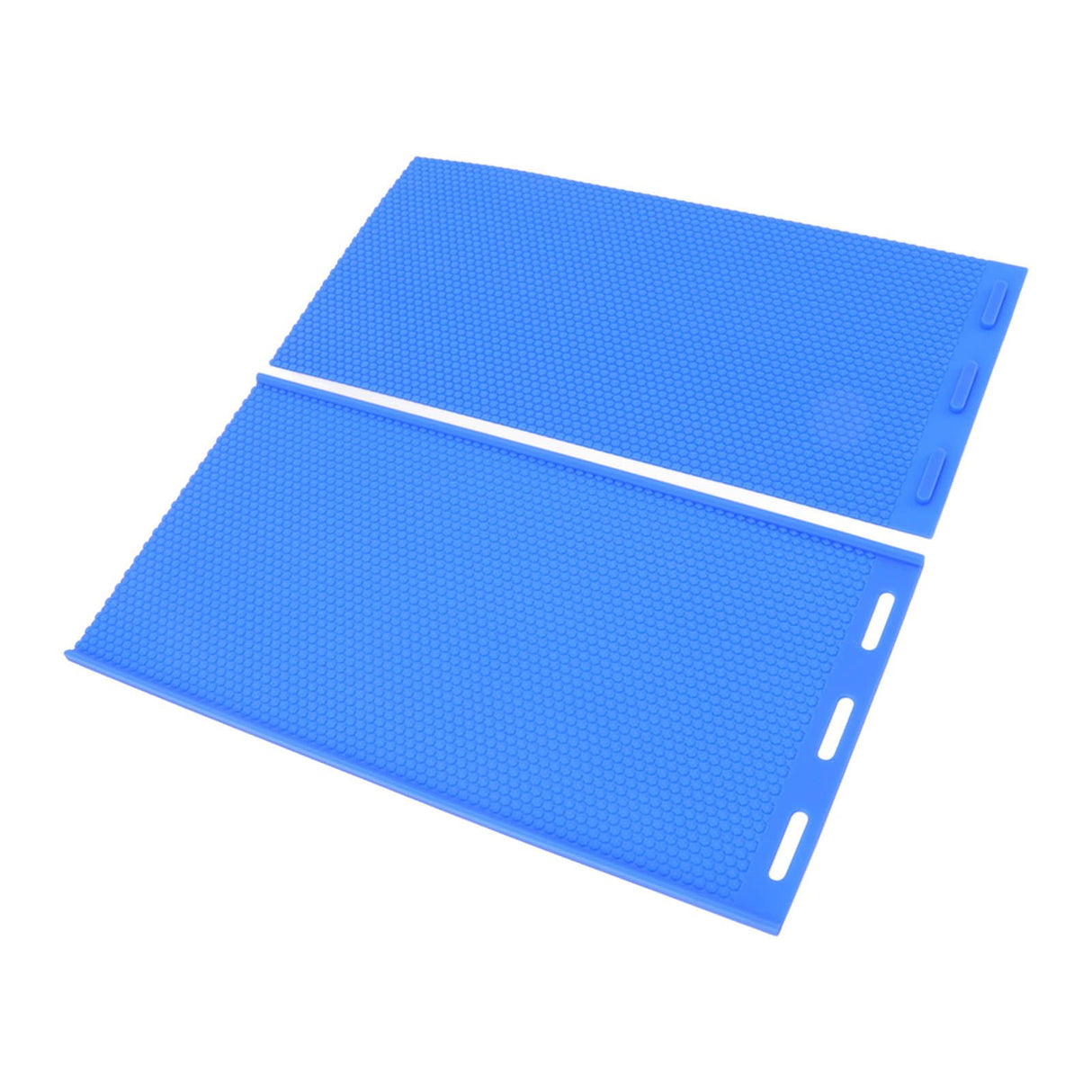2Pcs Silicone Beeswax Sheet DIY Mold Soft Press Sheet Mould Tools Beeswax Embosser Machine for Beekeeping
