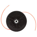 String Trimmer Head Robust Abrasion Resistant Practical Compact Trimmer Head Replacement M10x1.25 - Close-Up Angle