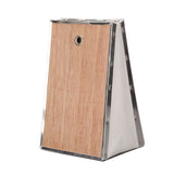 Bee Smoker Bellow PVC Leather Plywood Box Beekeeping Equipment Replacement with Clip for Beehive