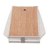 Bee Smoker Bellow PVC Leather Plywood Box Beekeeping Equipment Replacement with Clip for Beehive - Side View