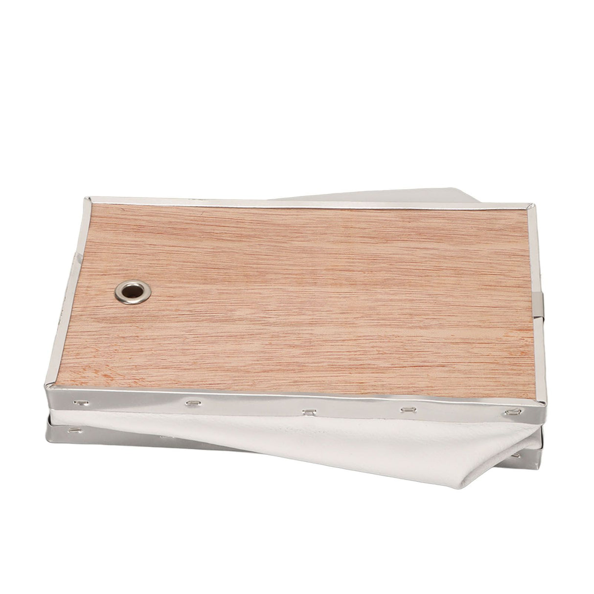Bee Smoker Bellow PVC Leather Plywood Box Beekeeping Equipment Replacement with Clip for Beehive