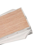 Bee Smoker Bellow PVC Leather Plywood Box Beekeeping Equipment Replacement with Clip for Beehive - Extra Image