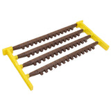 Queen Bee Rearing Base Cell Bar Frames Multifunctional Beekeeping Base Cell Cups Beekeeping Equipment - 45-Degree Angle