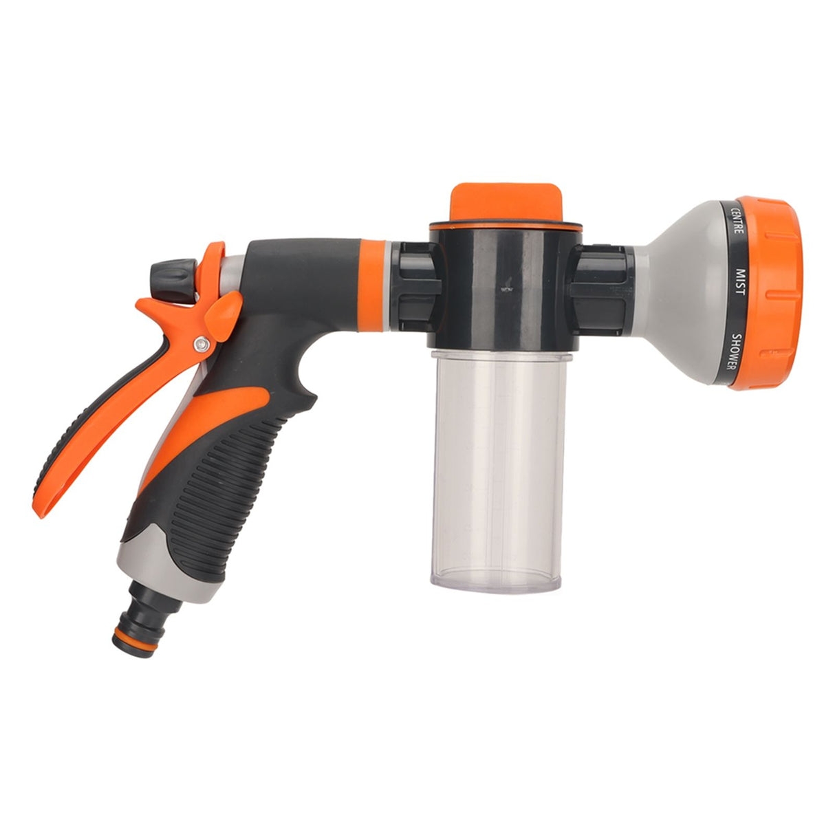 Garden Watering Foam Sprayer High Pressure Multifunctional Water Spraying Machine with 8 Modes for Agricultural Rear Trigger