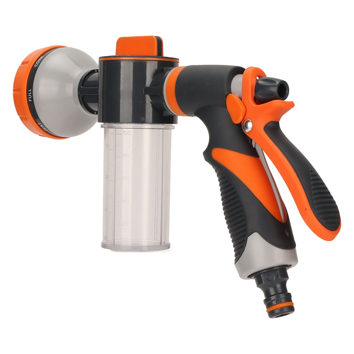 Garden Watering Foam Sprayer High Pressure Multifunctional Water Spraying Machine with 8 Modes for Agricultural Rear Trigger