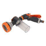 Garden Watering Foam Sprayer High Pressure Multifunctional Water Spraying Machine with 8 Modes for Agricultural Rear Trigger - Rear View