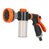 Garden Watering Foam Sprayer High Pressure Multifunctional Water Spraying Machine with 8 Modes for Agricultural Rear Trigger