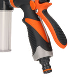 Garden Watering Foam Sprayer High Pressure Multifunctional Water Spraying Machine with 8 Modes for Agricultural Rear Trigger