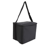 15L Thickened Food Preservation Cooler Bag Insulated Waterproof Portable Picnic Bag for Outdoor Camping - Rear View