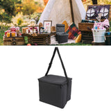 15L Thickened Food Preservation Cooler Bag Insulated Waterproof Portable Picnic Bag for Outdoor Camping