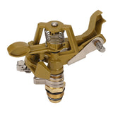 G1/2 Male Thread Watering Sprinkler Head 360 Degree Automatic Rotation 15m Range for Lawn Patio Garden Irrigation - Low Angle