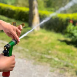 G1/2 Male Thread Watering Sprinkler Head 360 Degree Automatic Rotation 15m Range for Lawn Patio Garden Irrigation