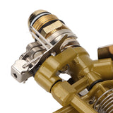 G1/2 Male Thread Watering Sprinkler Head 360 Degree Automatic Rotation 15m Range for Lawn Patio Garden Irrigation - Extra Image