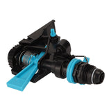 Plastic Sprinkler Head Rotation Watering Head for Garden Yard Lawn Irrigation G1/2 Male Thread - Front View