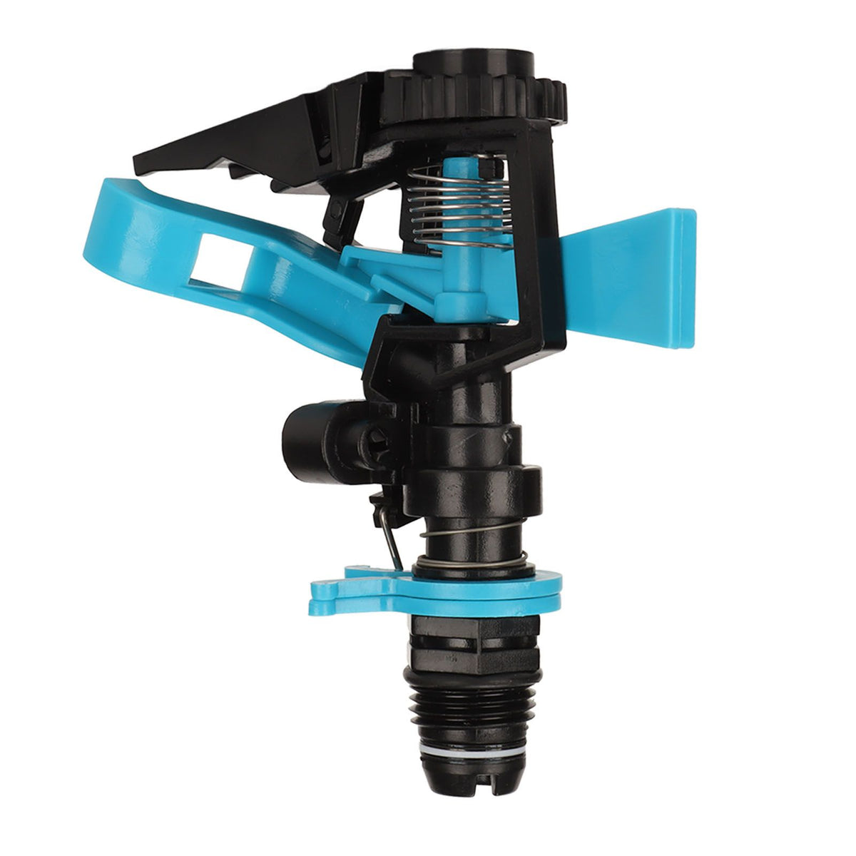 Plastic Sprinkler Head Rotation Watering Head for Garden Yard Lawn Irrigation G1/2 Male Thread