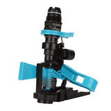 Plastic Sprinkler Head Rotation Watering Head for Garden Yard Lawn Irrigation G1/2 Male Thread