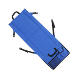 Folding Stadium Chair Adjustable Angle 600D Oxford Cloth Portable Bleacher Cushions with Pocket for Sandbeach Picnic BBQ Blue - Extra Image