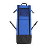 Folding Stadium Chair Adjustable Angle 600D Oxford Cloth Portable Bleacher Cushions with Pocket for Sandbeach Picnic BBQ Blue - Extra Image