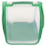 Insect Habitat Cage 360 Degree Full Transparent Portable Folding Insect Mesh Cage for Observation - Top-Down View