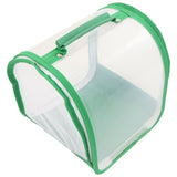 Insect Habitat Cage 360 Degree Full Transparent Portable Folding Insect Mesh Cage for Observation - Rear View