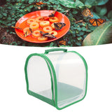 Insect Habitat Cage 360 Degree Full Transparent Portable Folding Insect Mesh Cage for Observation - Extra Image