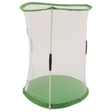 Cylindrical Butterfly and Insect Observation Cage Transparent Mesh Habitat Cage for Ornamental Plants