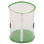Cylindrical Butterfly and Insect Observation Cage Transparent Mesh Habitat Cage for Ornamental Plants