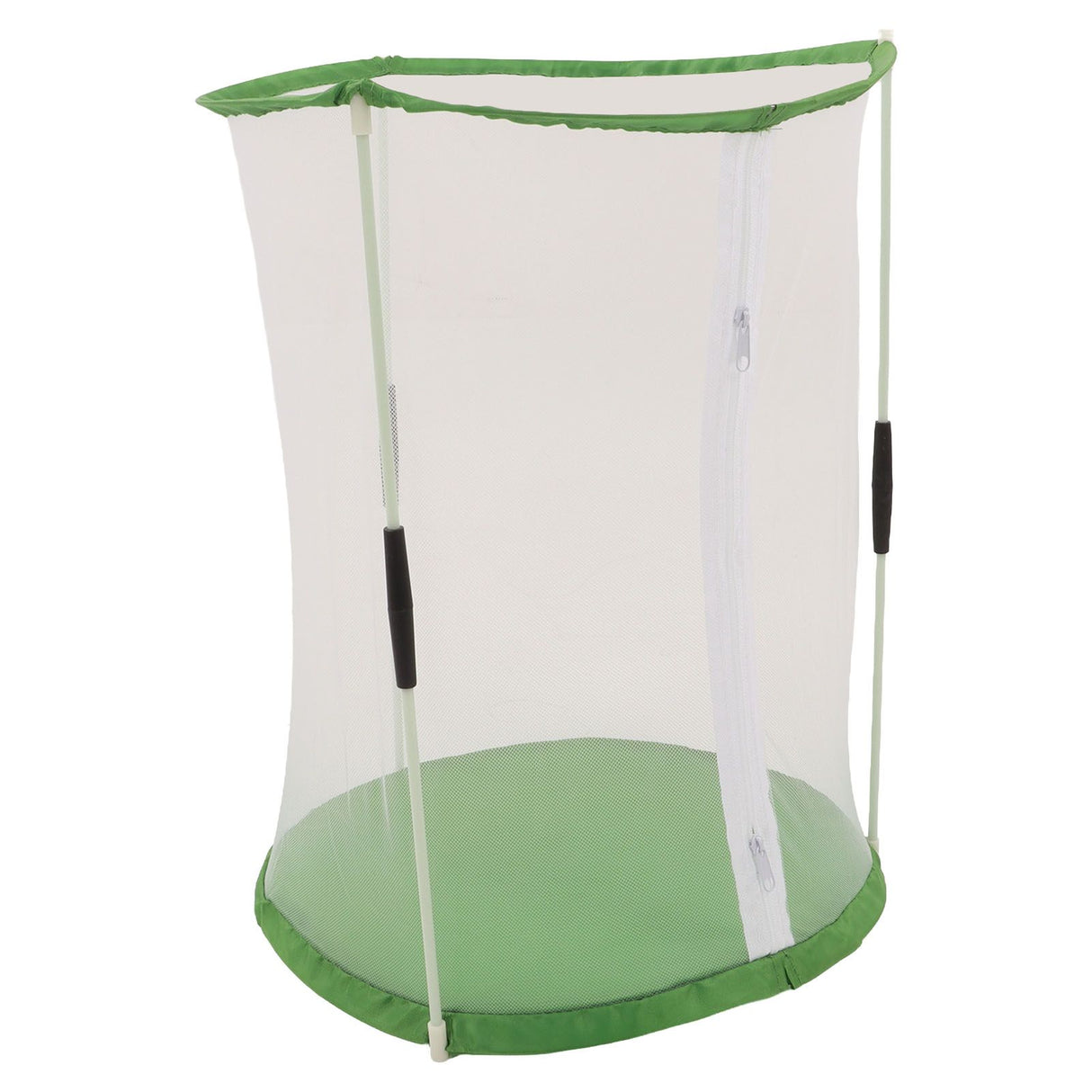 Cylindrical Butterfly and Insect Observation Cage Transparent Mesh Habitat Cage for Ornamental Plants