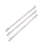 Solar Plant Grow Light LED Plant Grow Light Strip for Balcony Greenhouse Herbs Vegetables Flowers 30W - Side View