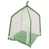 House Shaped Insect Cage Exquisite Ornamental Gardening Cage for Science Education Experiment - Top-Down View