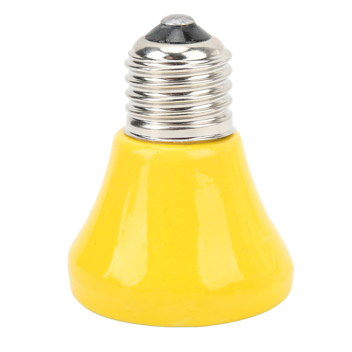 Ceramic Reptile Heat Lamp Bulb Mini Infrared Heat Ceramic Amphibian Heating Lamp for Lizards Reptiles 220V‑240V 25W Yellow