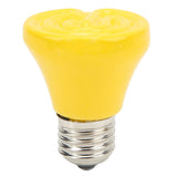 Ceramic Reptile Heat Lamp Bulb Mini Infrared Heat Ceramic Amphibian Heating Lamp for Lizards Reptiles 220V‑240V 25W Yellow