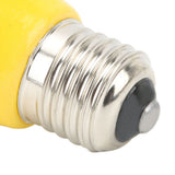 Ceramic Reptile Heat Lamp Bulb Mini Infrared Heat Ceramic Amphibian Heating Lamp for Lizards Reptiles 220V‑240V 25W Yellow