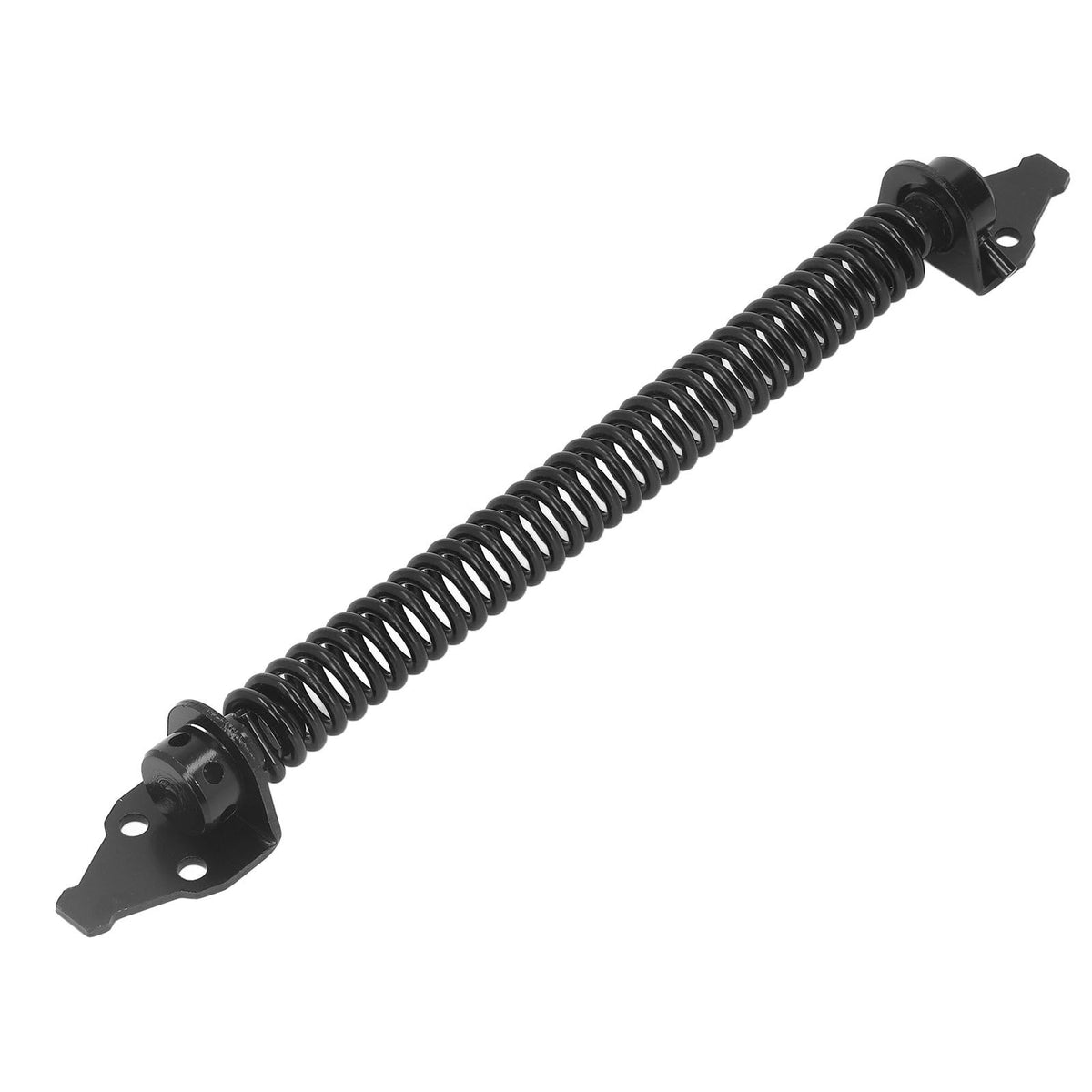 Self Closing Gate Door Spring Carbon Steel Electrophoresis Black Finish for Outdoor Villa Yard Fence
