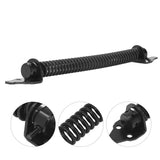 Self Closing Gate Door Spring Carbon Steel Electrophoresis Black Finish for Outdoor Villa Yard Fence