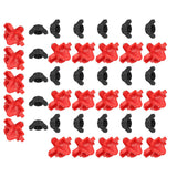 20PCS G1/8 Male Thread Chicken Drinking Nipples Automatic Waterer Equipment with Black Srews for Poultry Feeding