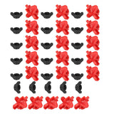 20PCS G1/8 Male Thread Chicken Drinking Nipples Automatic Waterer Equipment with Black Srews for Poultry Feeding - Extra Image