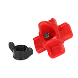 20PCS G1/8 Male Thread Chicken Drinking Nipples Automatic Waterer Equipment with Black Srews for Poultry Feeding