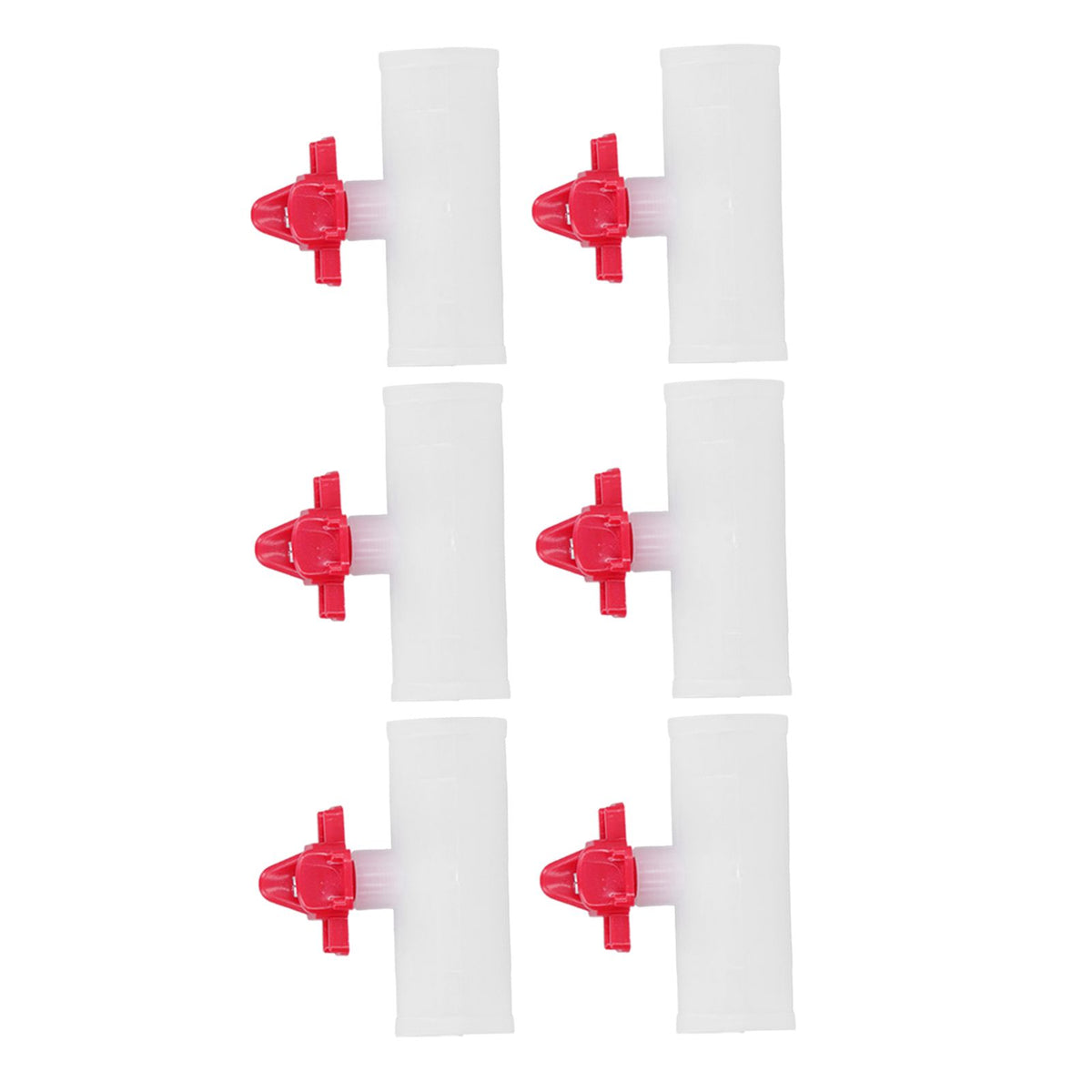 20 Sets Chicken Nipple Waterer Automatic Water Feeding Professional Chicken Watering Cups with T Joints for Quail Pigeons G3/4