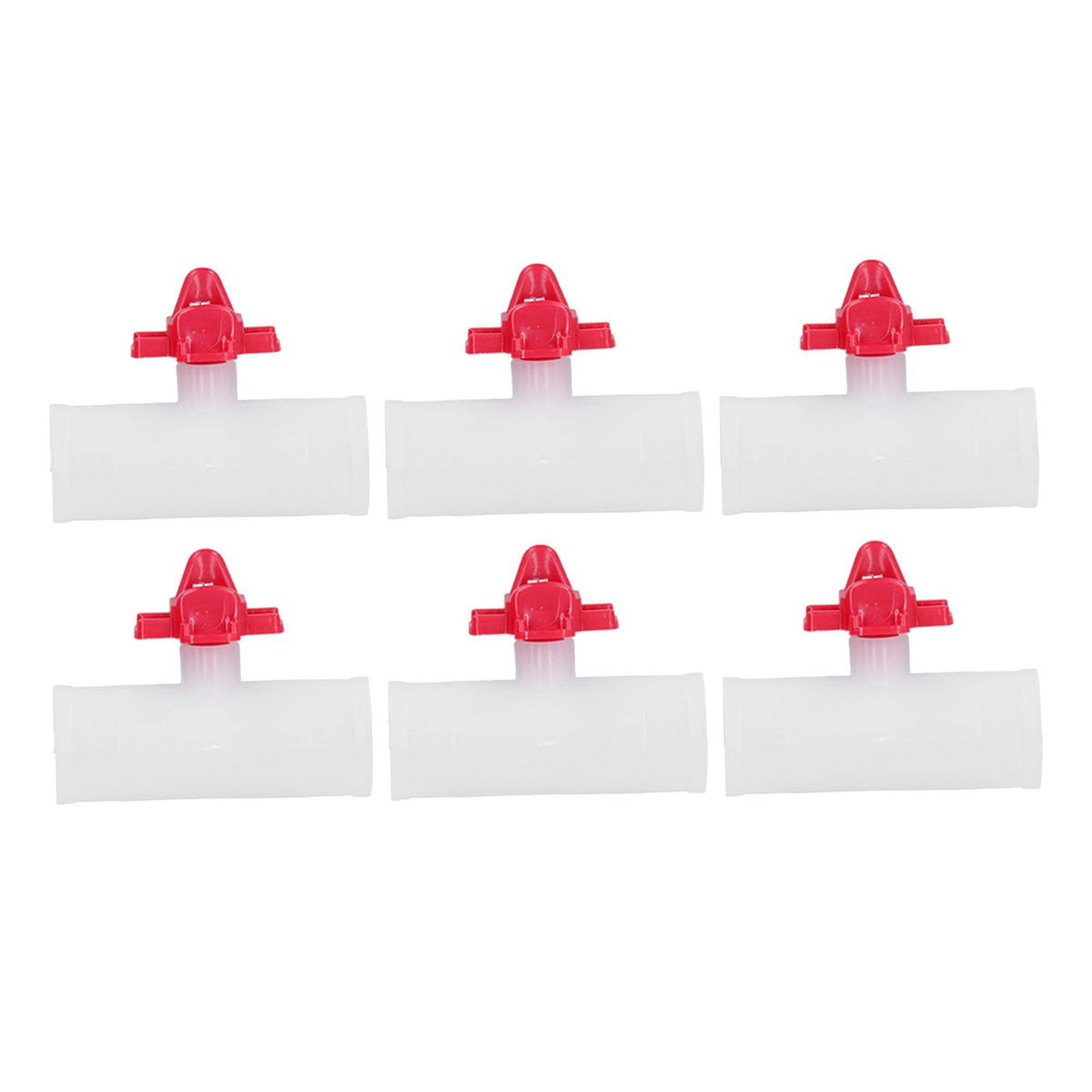 20 Sets Chicken Nipple Waterer Automatic Water Feeding Professional Chicken Watering Cups with T Joints for Quail Pigeons G3/4