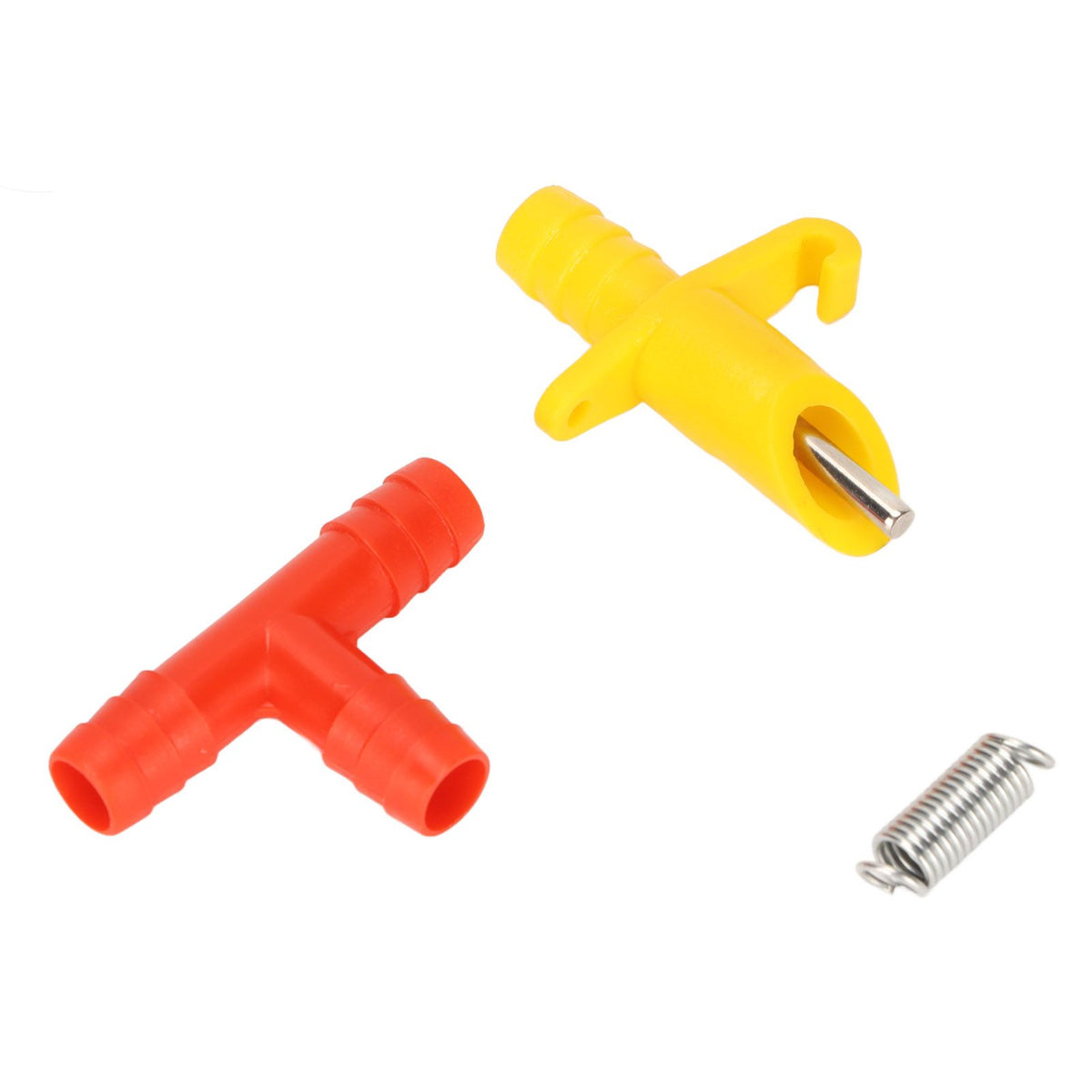 100 Set Rodents Automatic Waterer Stainless Steel Plastic Integrated Automatic Rabbit Water Nipple for Rabbit Pig Ferret
