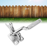 Galvanized Door Locks Hasp Latch Carbon Steel Security Padlock Clasp for Sheds Closets Lockers