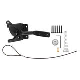 Fence Latch Carbon Steel with Spring Gate Latch Safety Latch for Indoor Window Doors Pet Fences - Extra Image