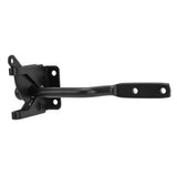 Black Door Locks Hasp Latch Carbon Steel Security Padlock Clasp for Sheds Closets Lockers